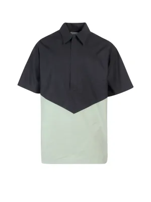 Jil Sander Colour-Block Short-Sleeved Polo Shirt