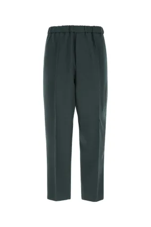 Jil Sander Elasticated-Waist Straight Leg Pants