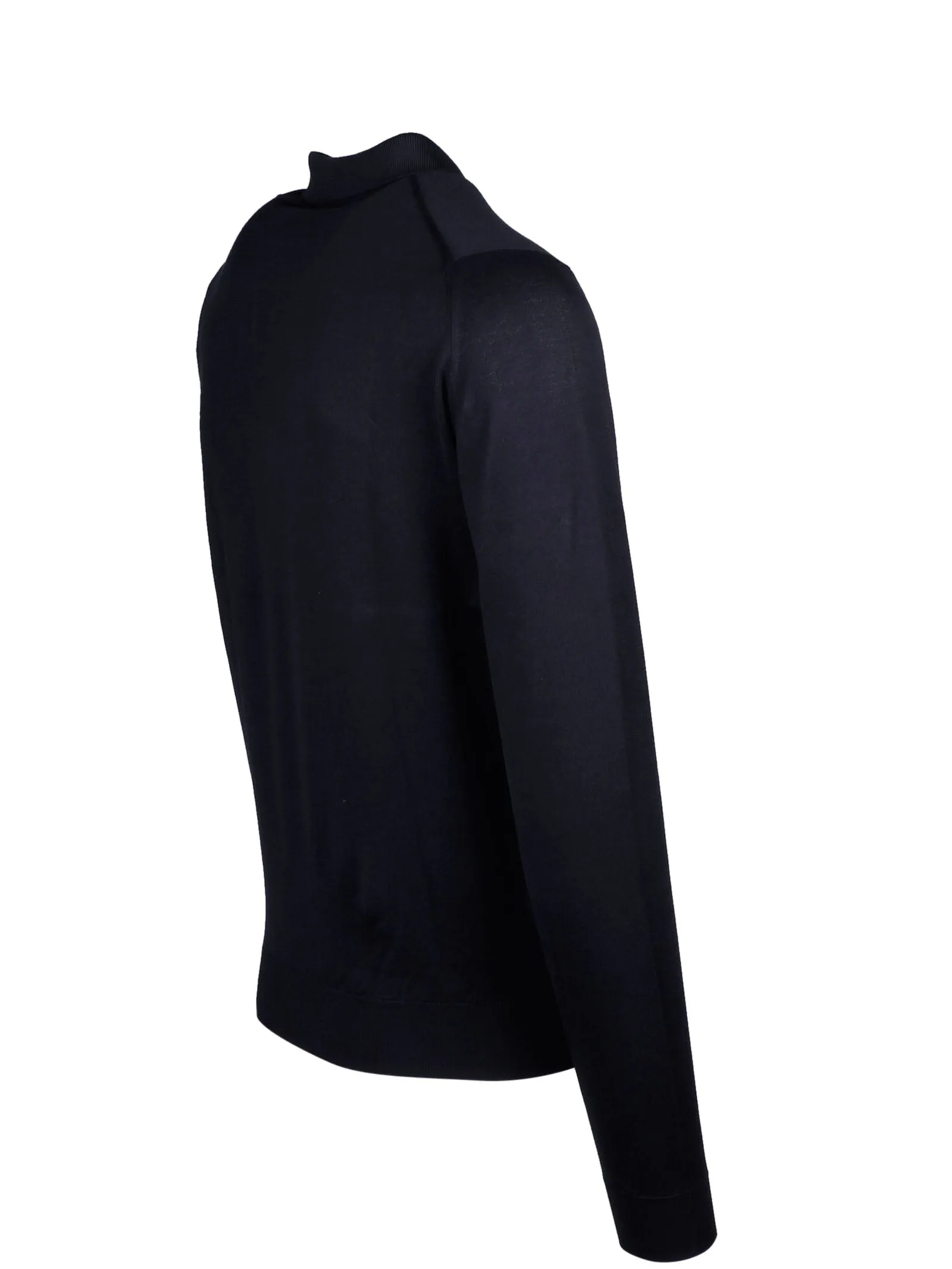 John Smedley Bradwell Long-Sleeve Polo Shirt