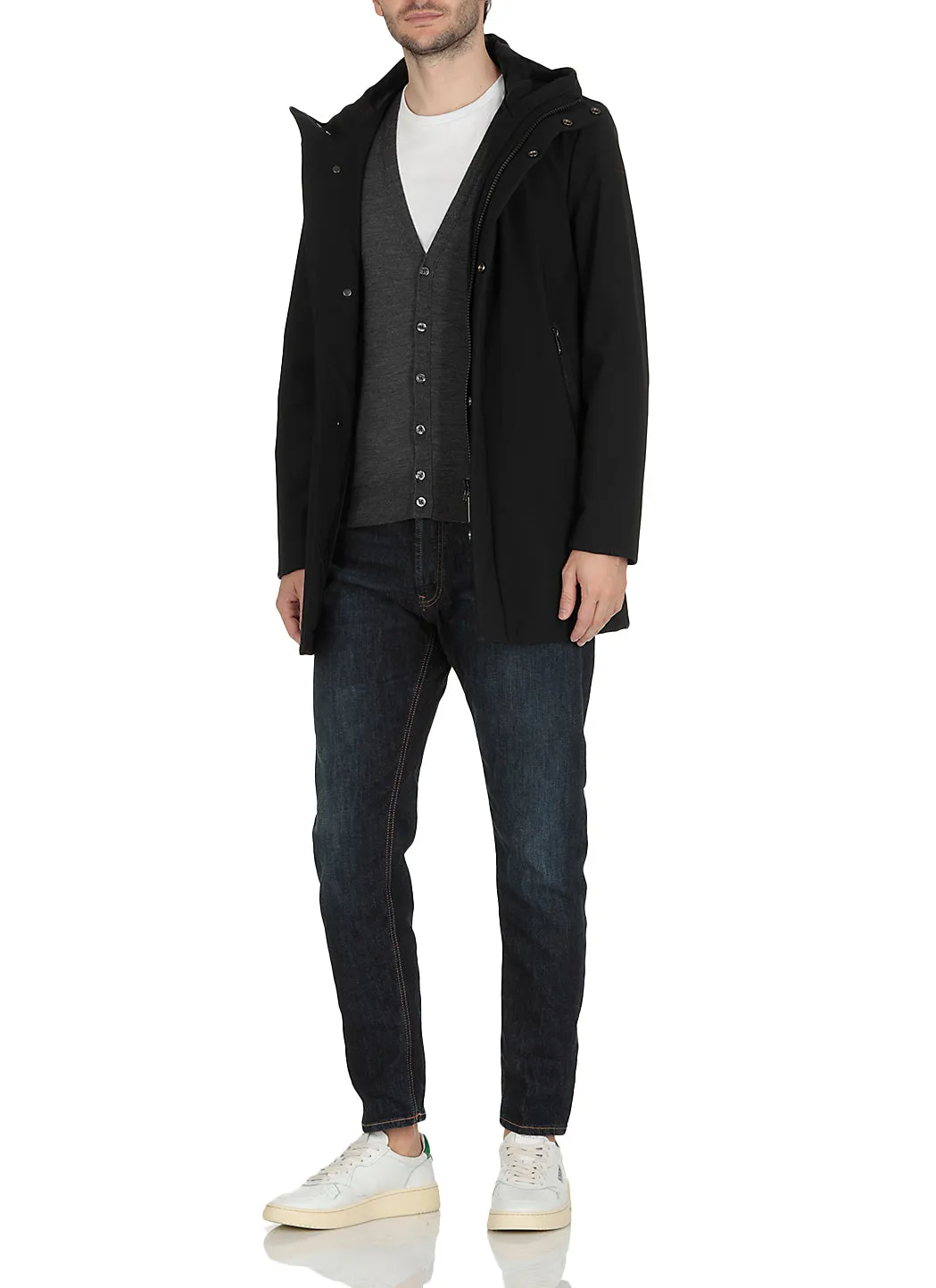 John Smedley Huntswood Buttoned Knitted Gilet