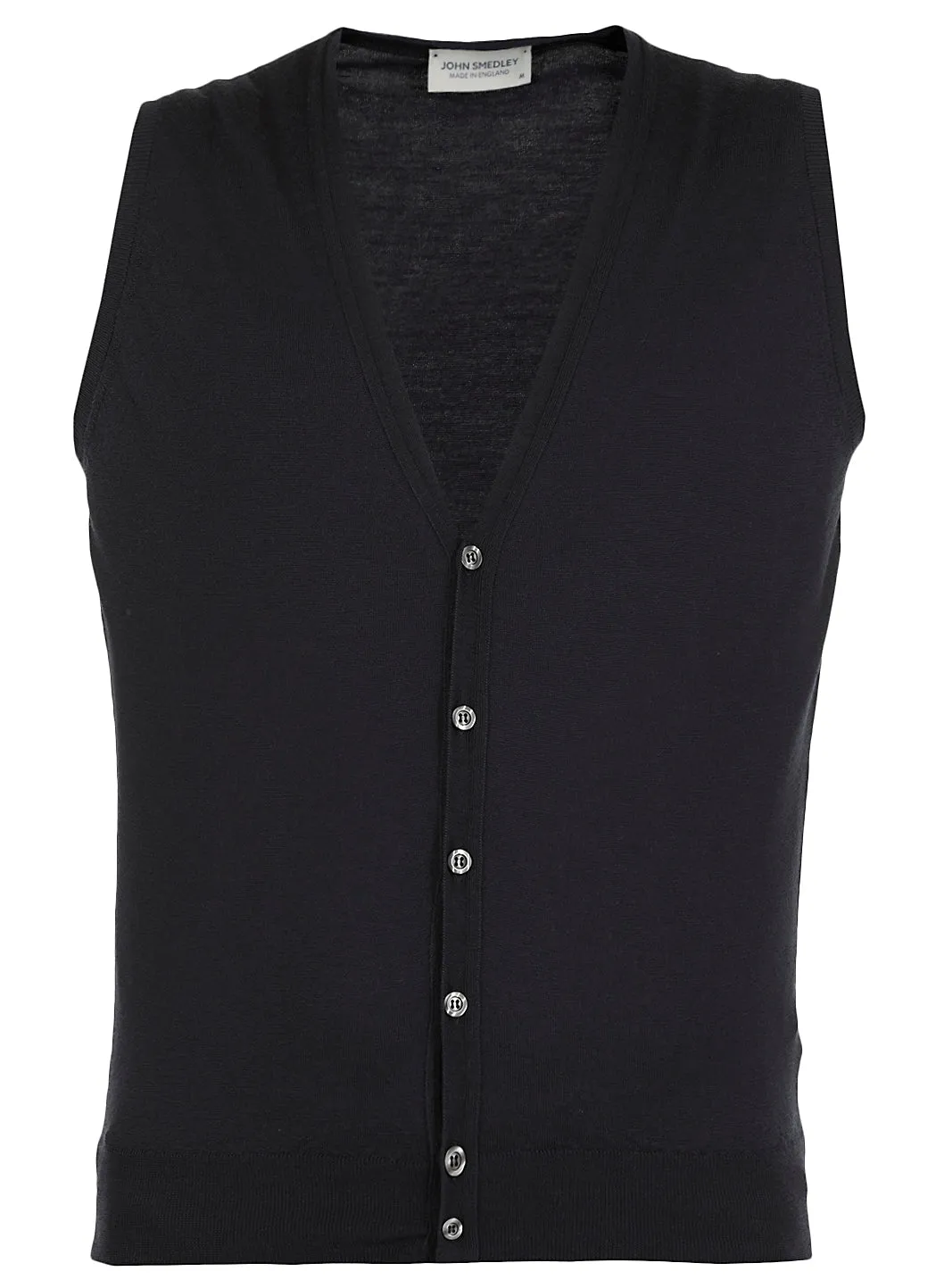 John Smedley Huntswood Buttoned Knitted Gilet