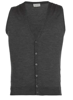 John Smedley Huntswood Buttoned Knitted Gilet