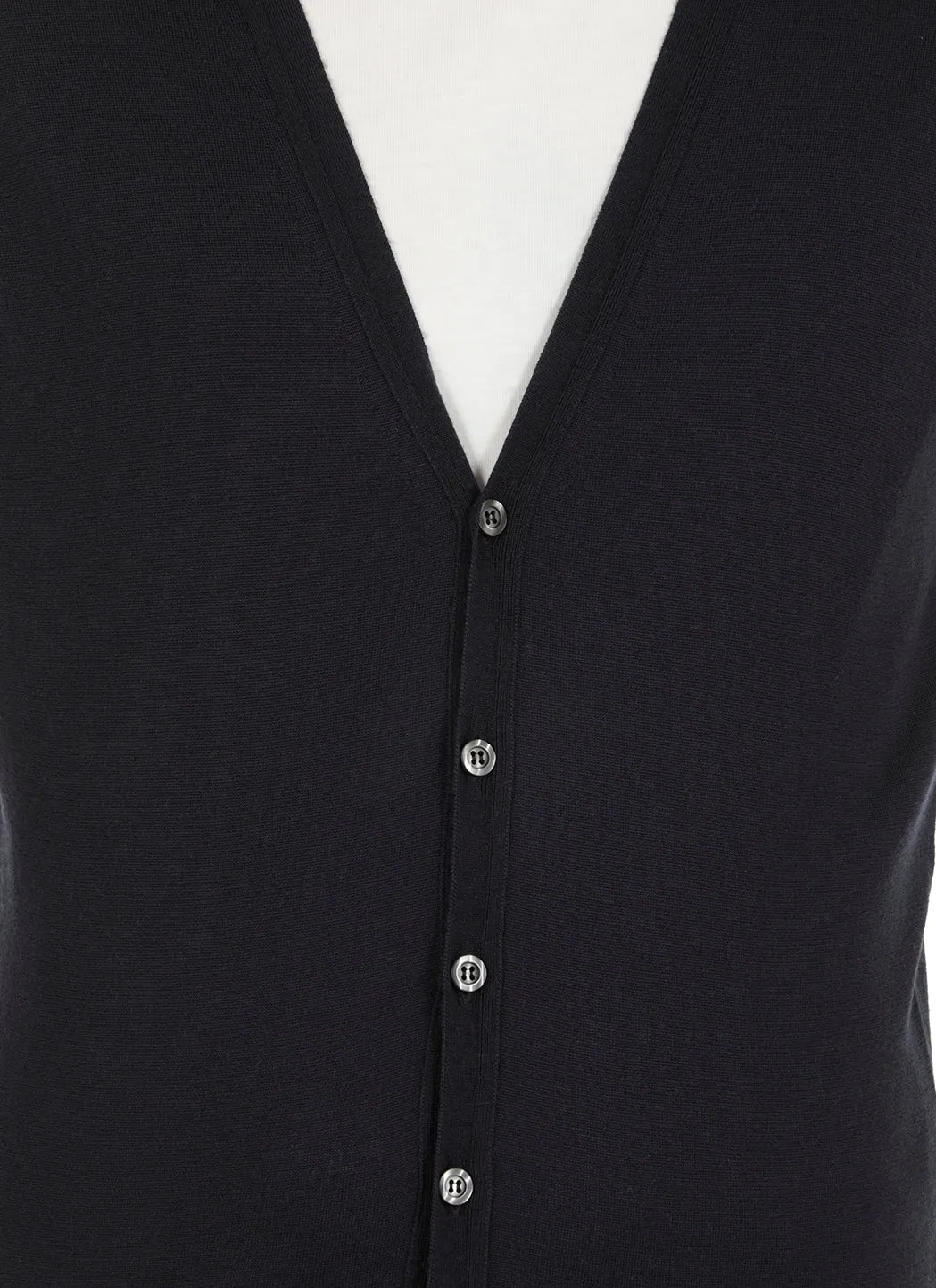 John Smedley Huntswood Buttoned Knitted Gilet