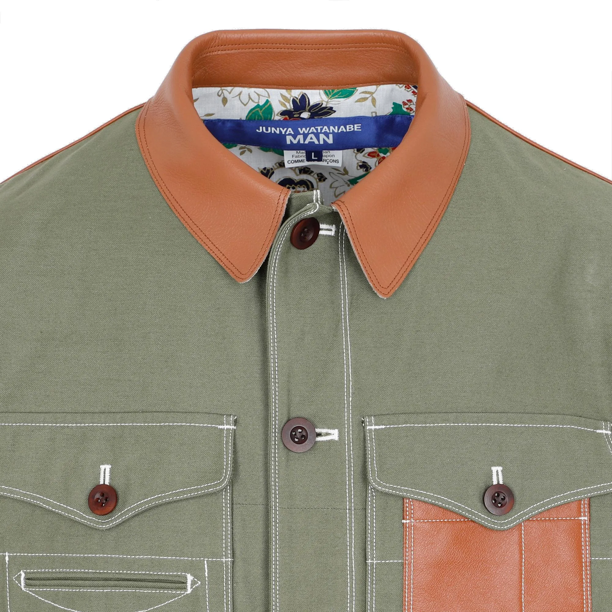 Junya Watanabe Panelled Buttoned Jacket