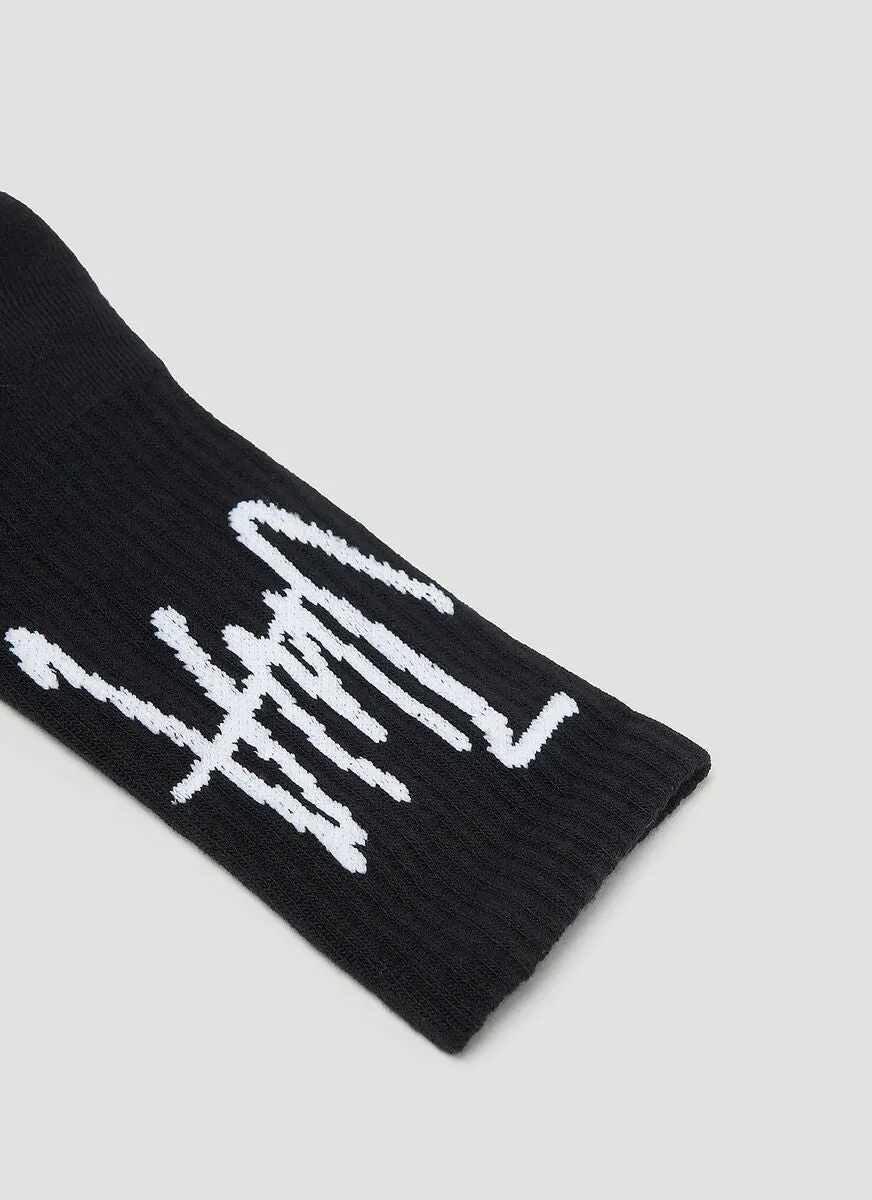JW Anderson Logo Intarsia Socks