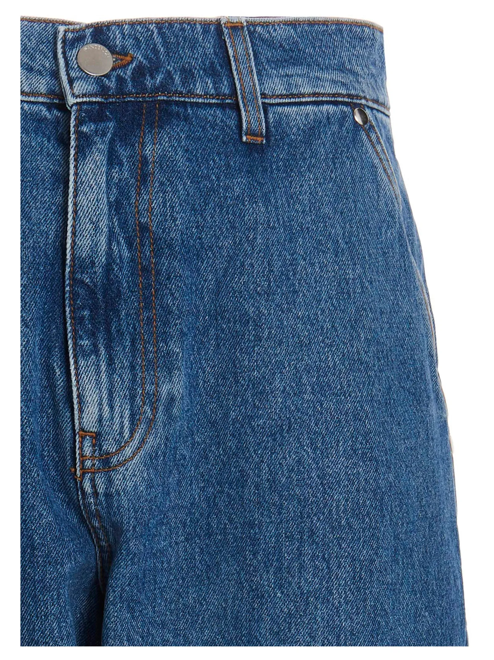 JW Anderson Logo Patch Straight Leg Jeans