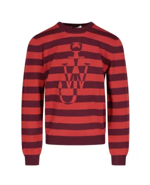 JW Anderson Striped Knitted Sweater