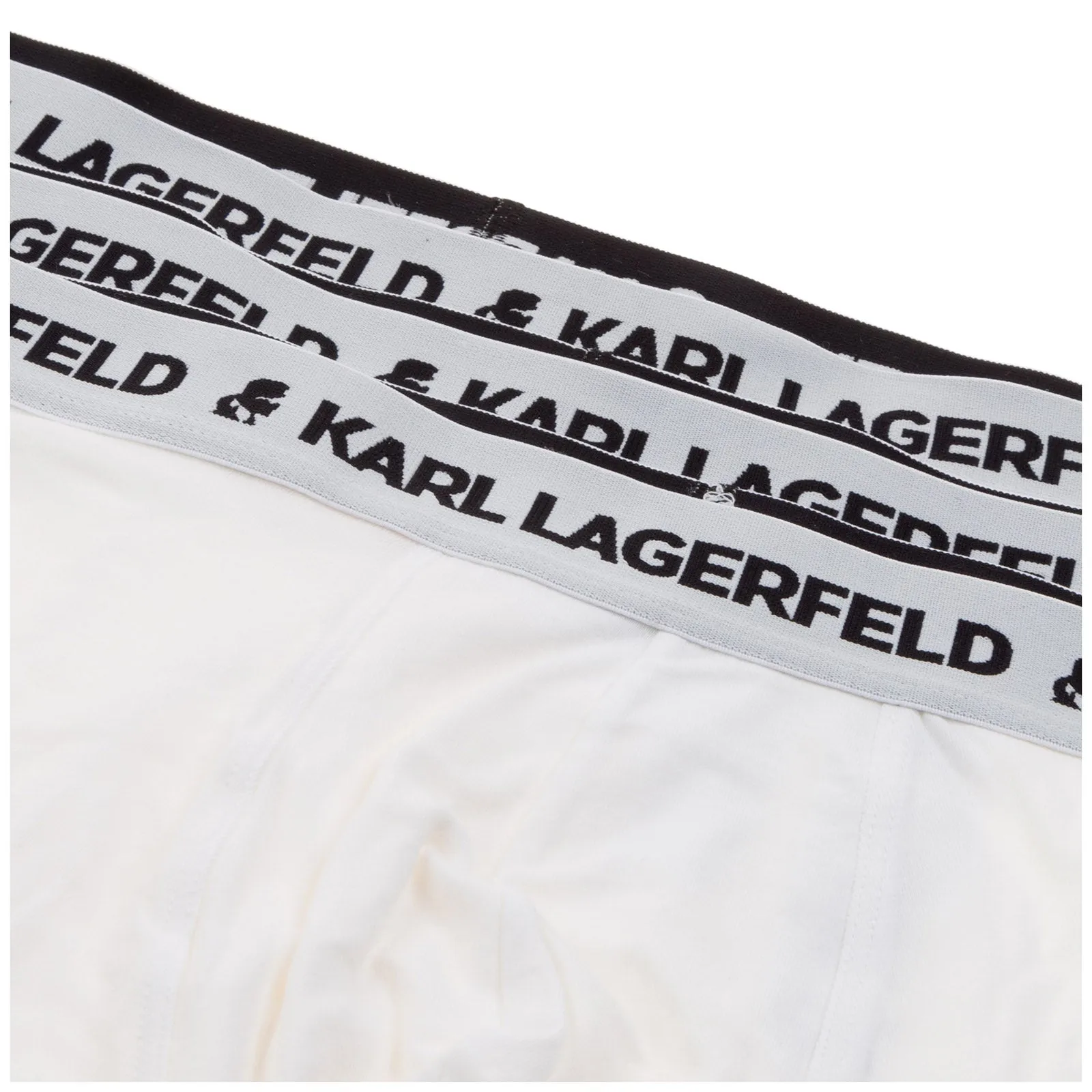 Karl Lagerfeld Logo Three-Pack Underwear
