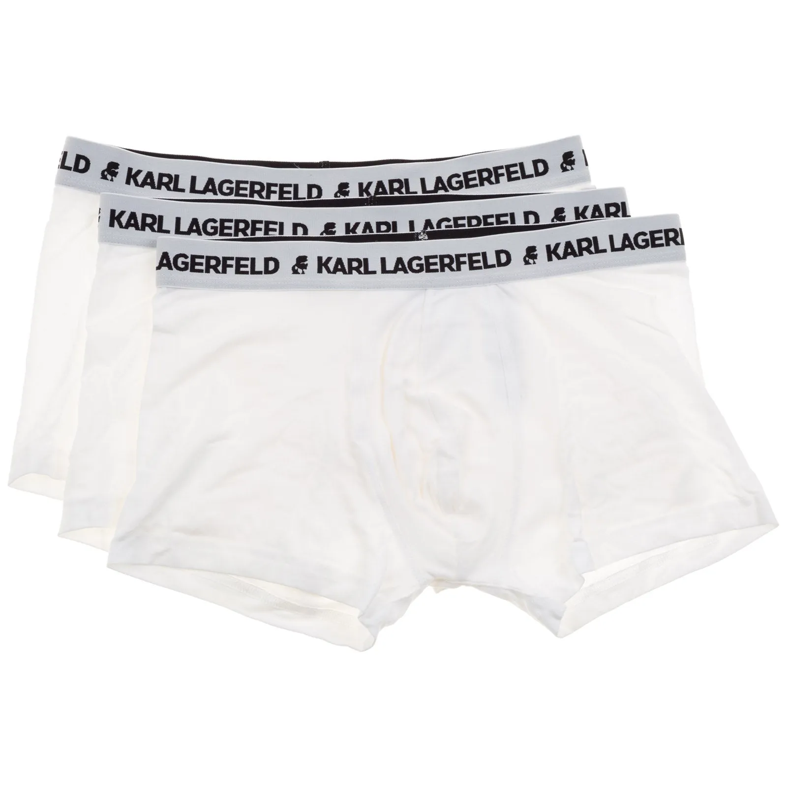 Karl Lagerfeld Logo Three-Pack Underwear