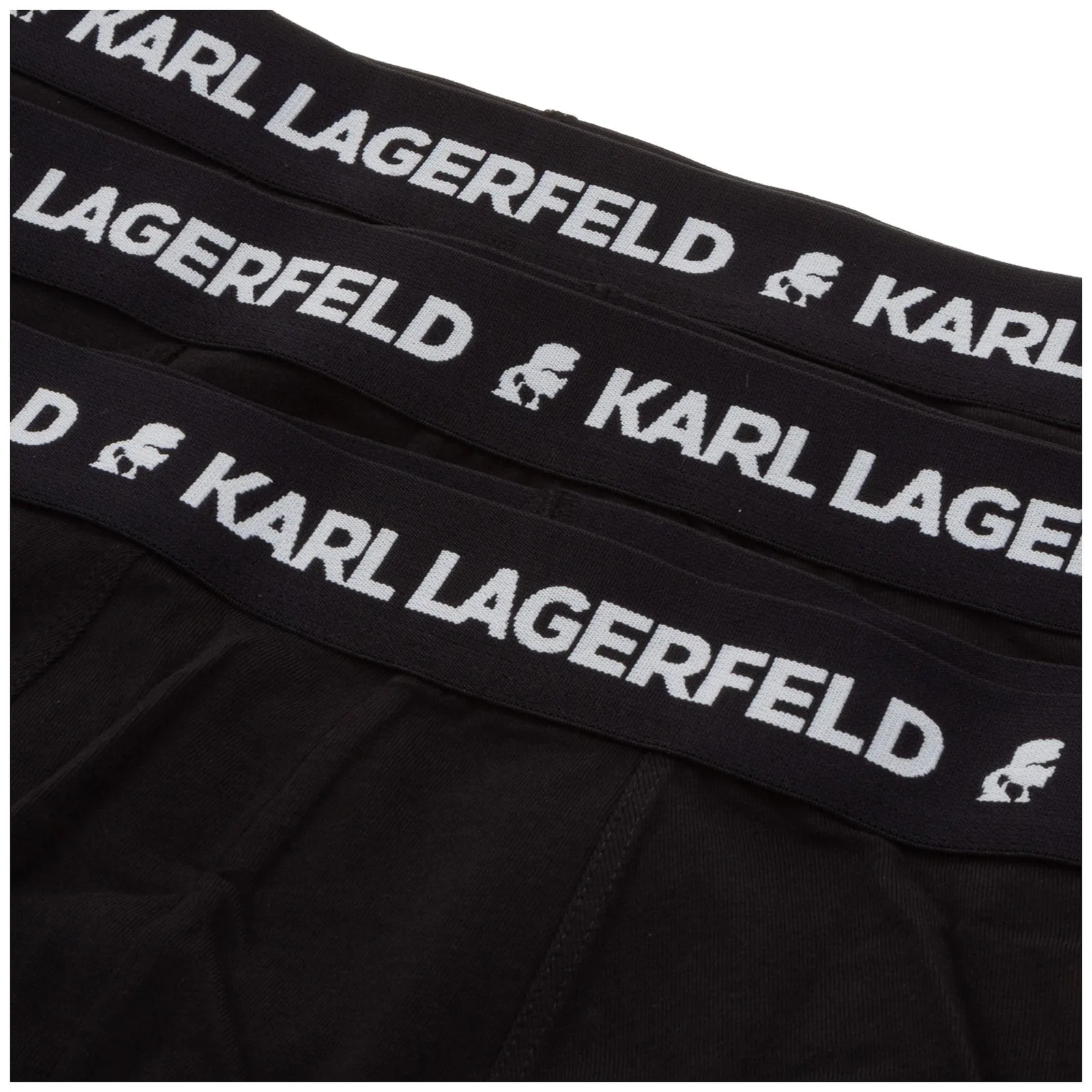 Karl Lagerfeld Logo Three-Pack Underwear