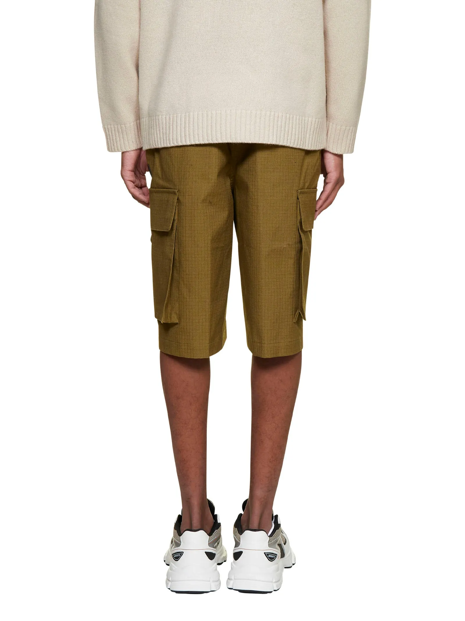 Kenzo Buttoned Cargo Shorts