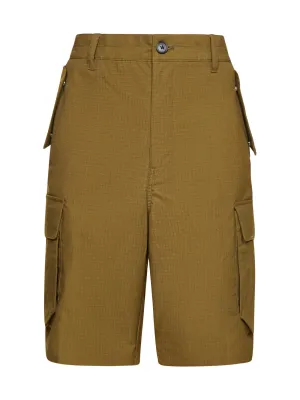 Kenzo Buttoned Cargo Shorts