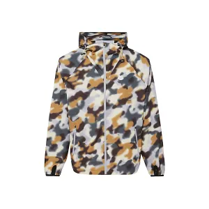 Kenzo Camouflage Zip-Up Long-Sleeved Jacket