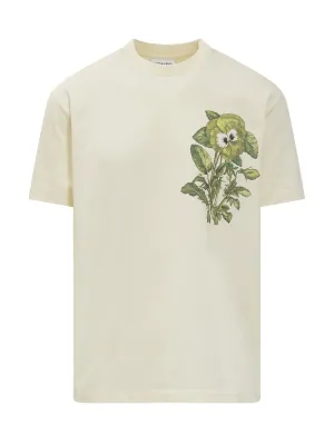 Kenzo Flower Print Crewneck T-Shirt