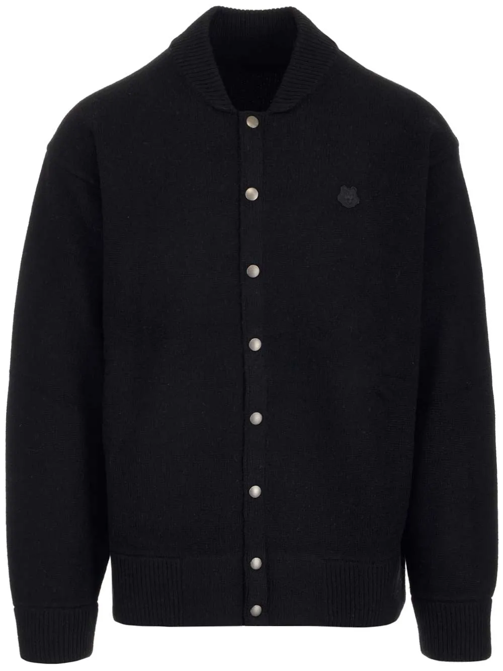 Kenzo Logo Intarsia Buttoned Jacket