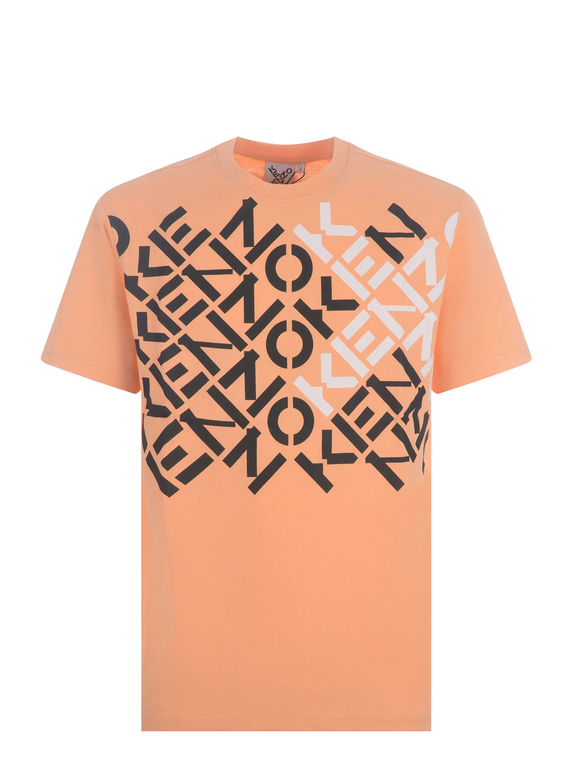 Kenzo Logo Printed Crewneck T-Shirt