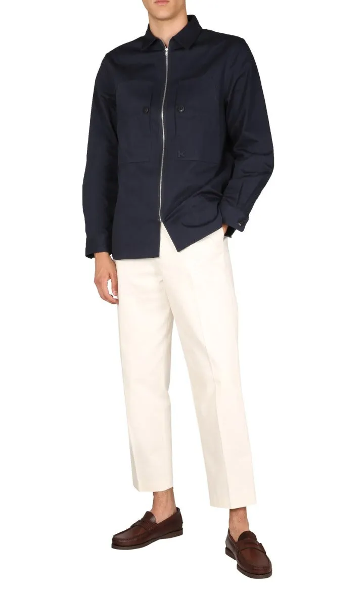 Kenzo Logo Zipped Jacket