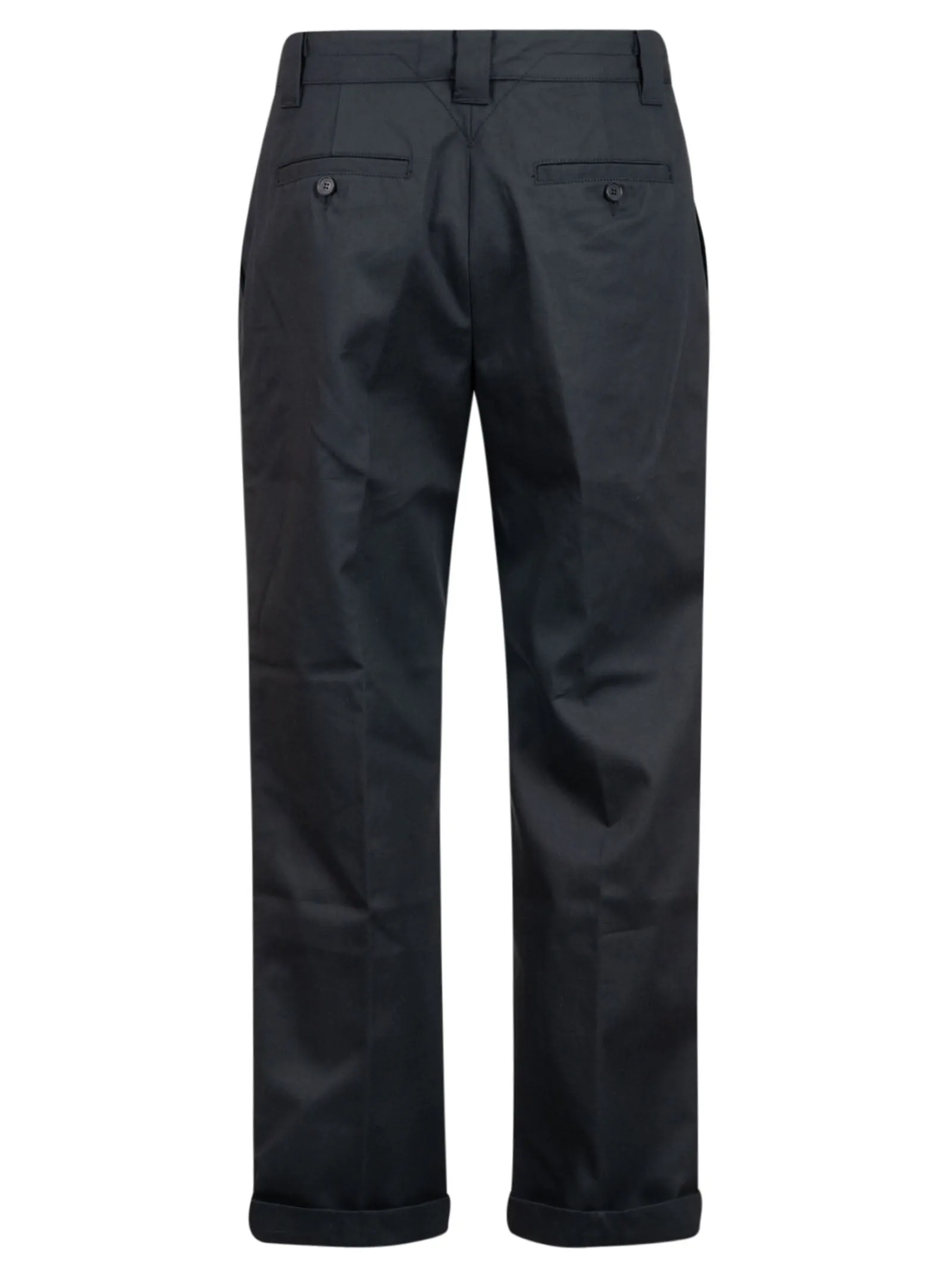 Kenzo Straight-Leg Cropped Pants