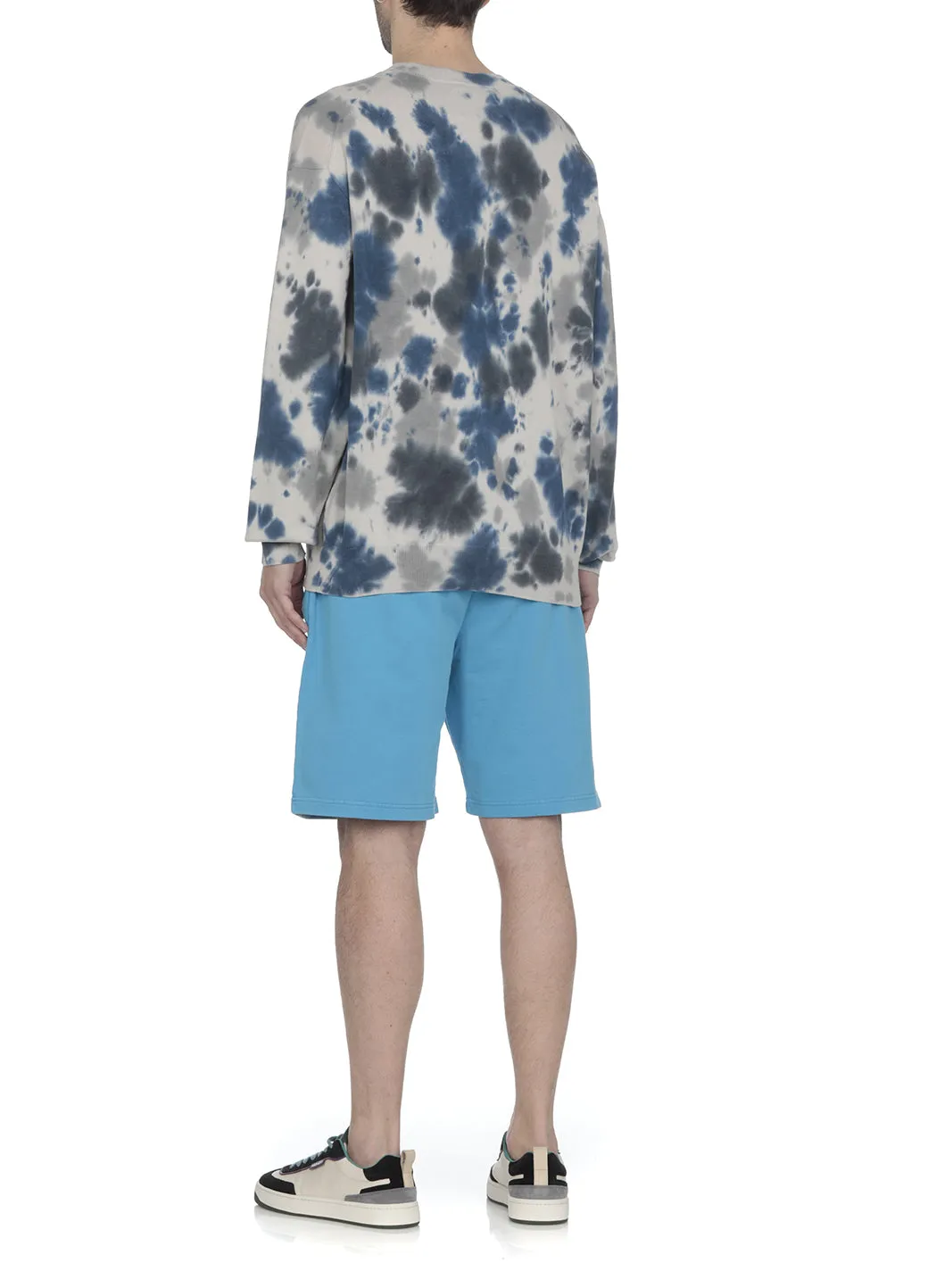 Kenzo Tiger Patch Elastic Waist Shorts