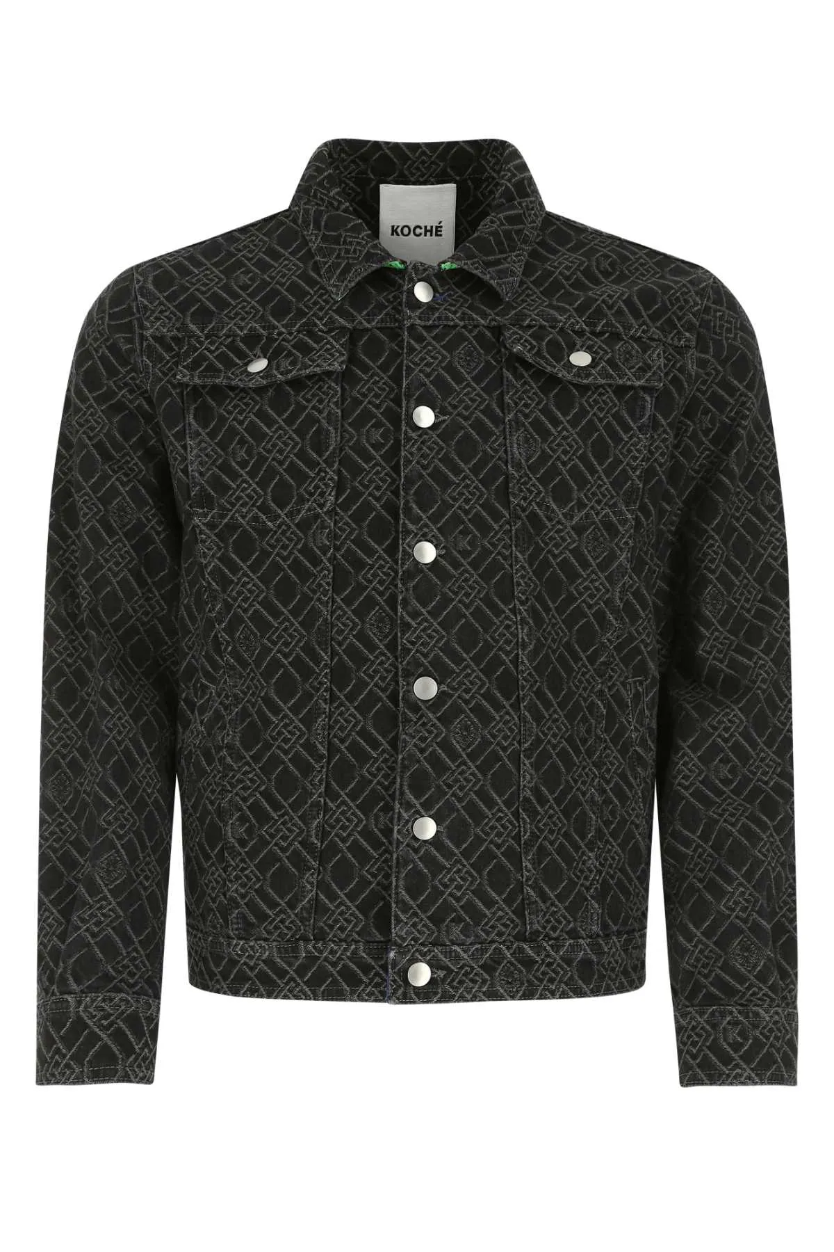 Koch Logo Jacquard Buttoned Jacket