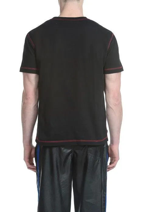 Koch Logo Printed Contrast Stitched T-Shirt