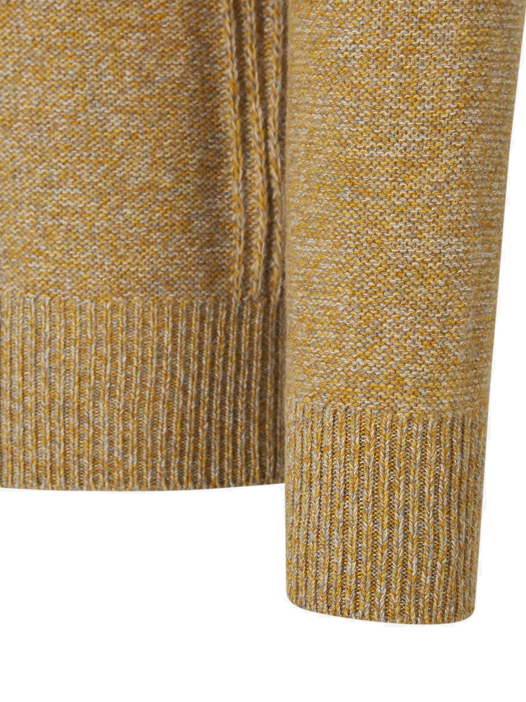 Loro Piana Cable Knit Roll-Neck Sweater