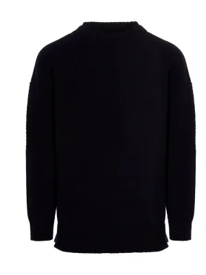 Maison Margiela Cable-Knit Crewneck Sweater