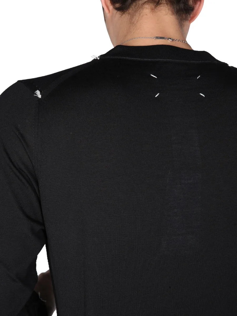 Maison Margiela Crewneck Knitted Jumper