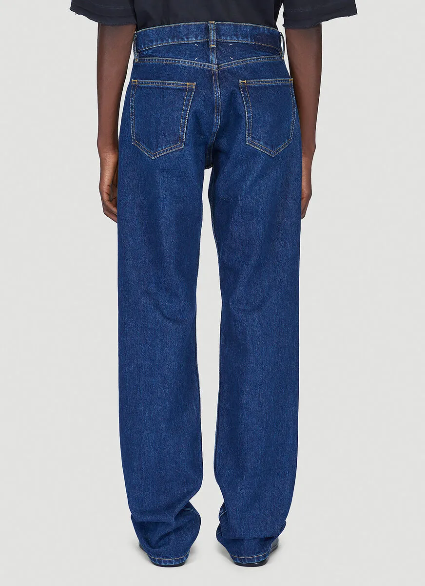 Maison Margiela Four Stitch Straight-Leg Jeans