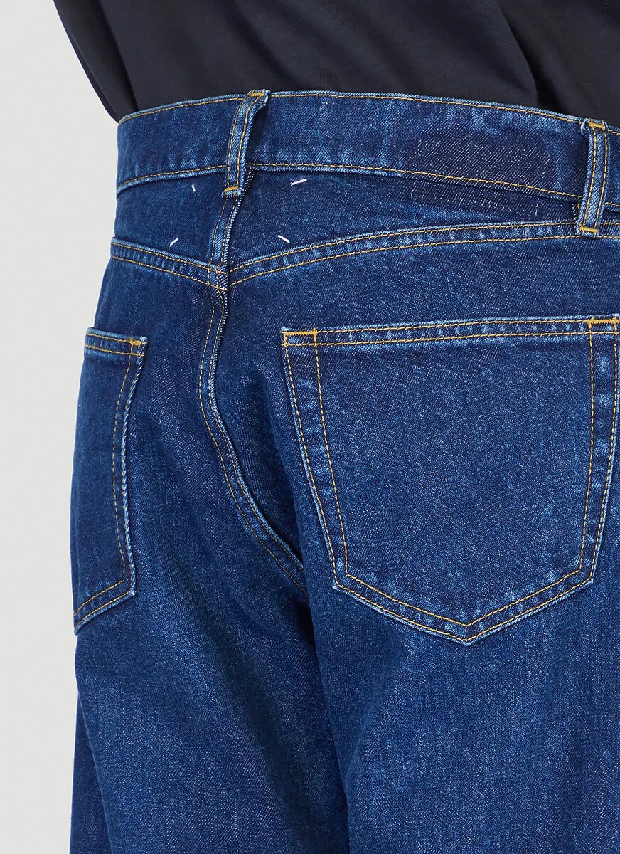 Maison Margiela Four Stitch Straight-Leg Jeans
