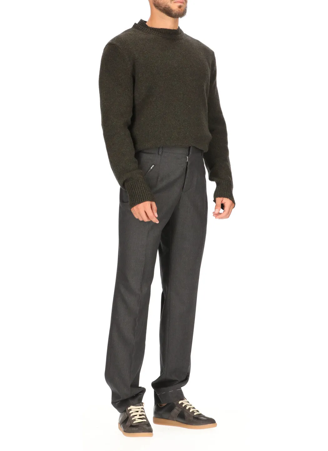 Maison Margiela Four-Stitches Tailored Pants