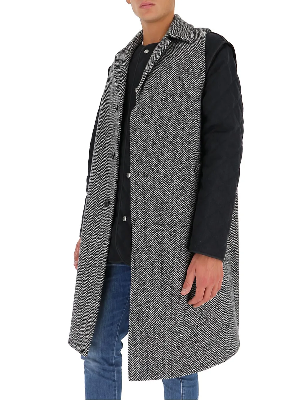 Maison Margiela Multi Wear Two Layer Coat
