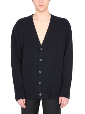 Maison Margiela V-Neck Long-Sleeved Knitted Cardigan