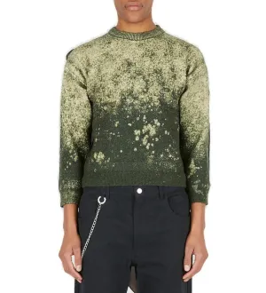 Maison MargielaBleached Crewneck Sweater