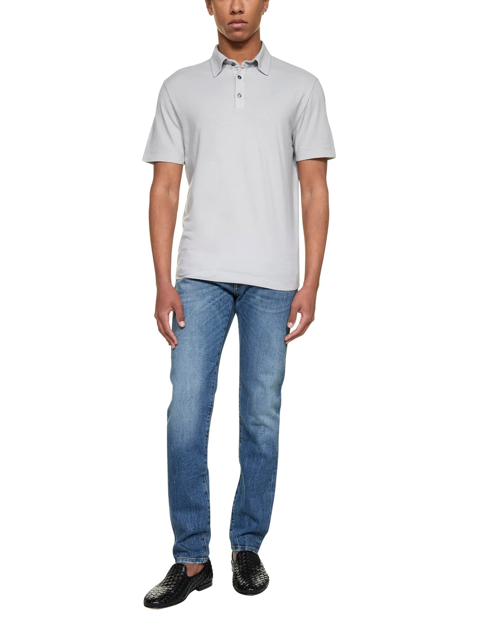 Malo Basic Straight Hem Polo Shirt