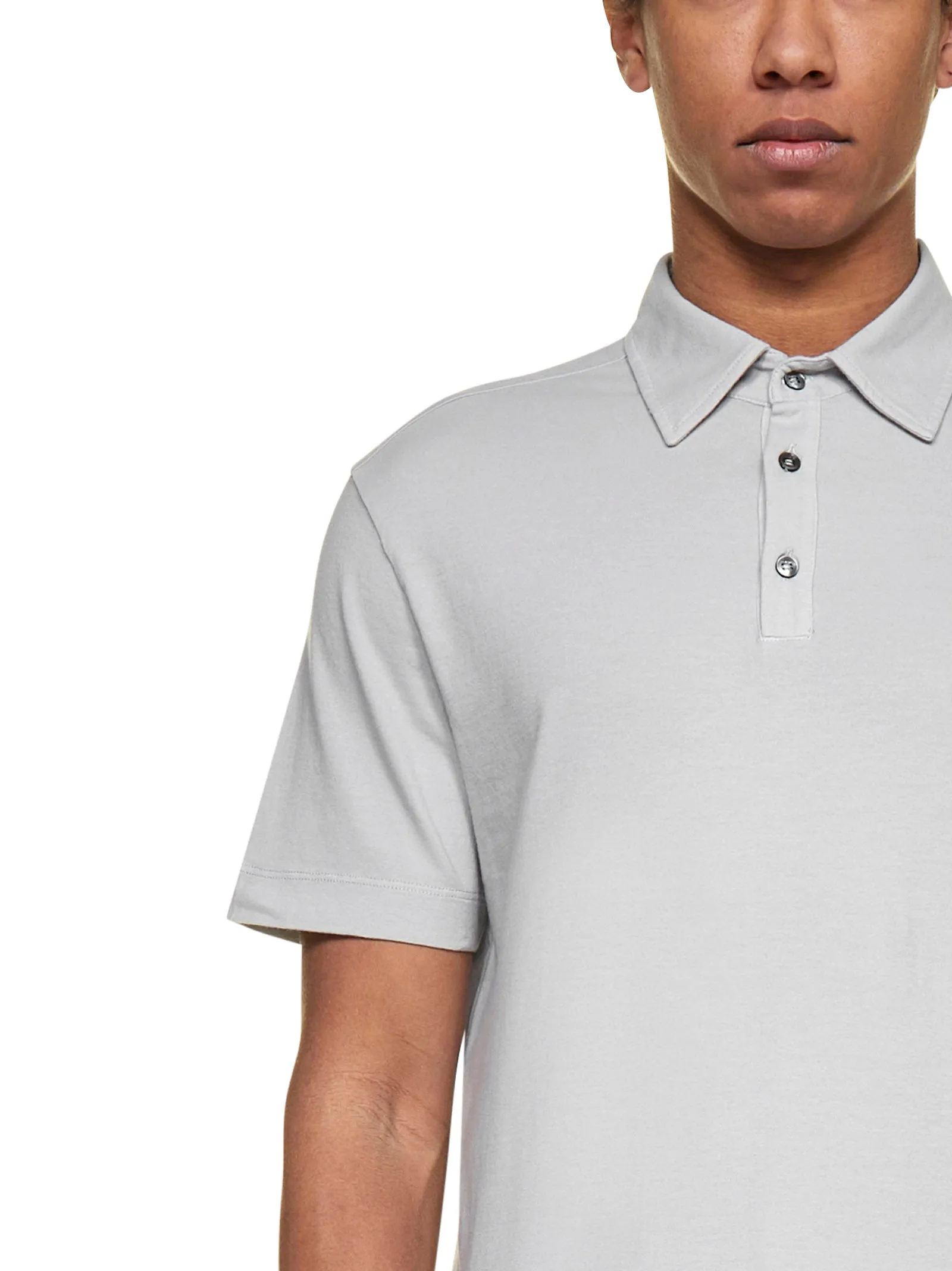 Malo Basic Straight Hem Polo Shirt