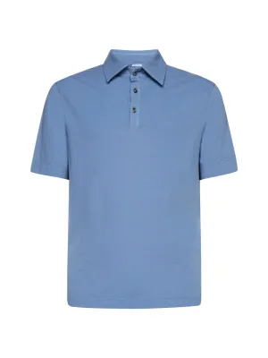 Malo Basic Straight Hem Polo Shirt