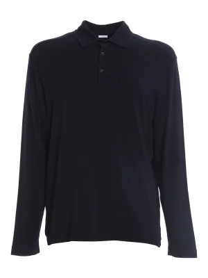 Malo Long Sleeved Jersey Polo Shirt