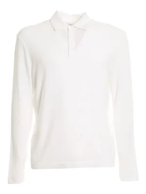 Malo Long Sleeved Jersey Polo Shirt