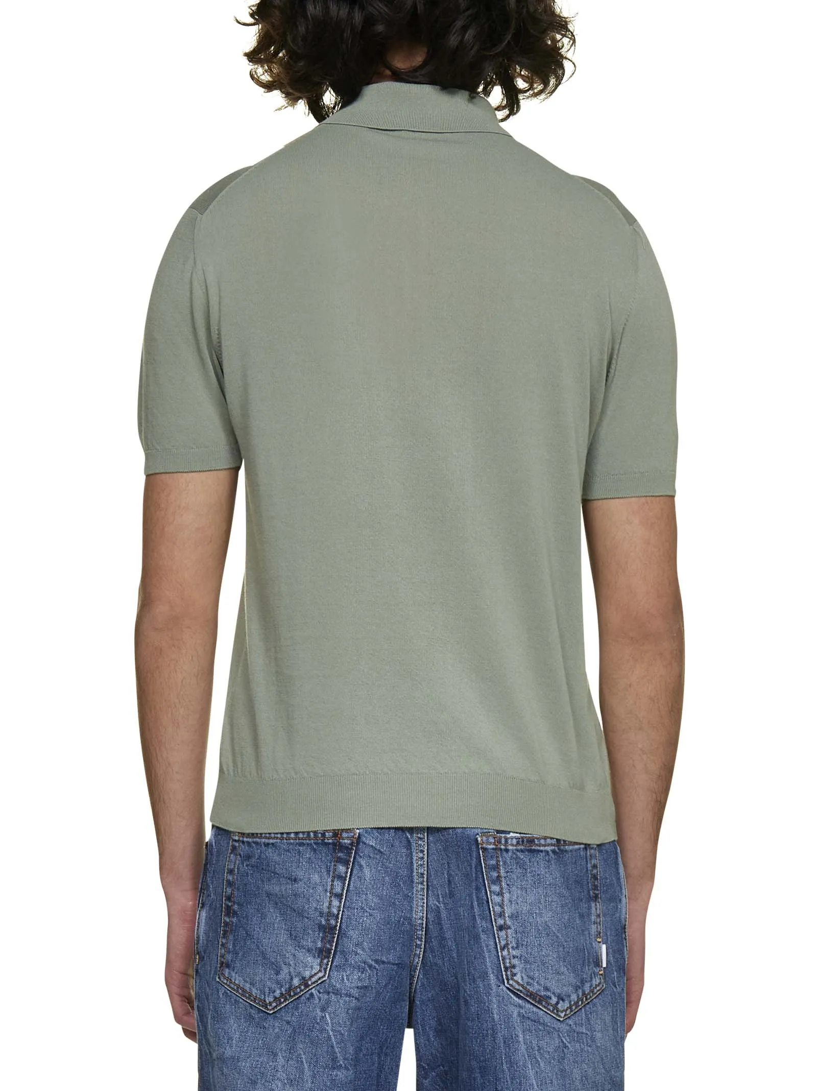 Malo Straight Hem Polo Shirt