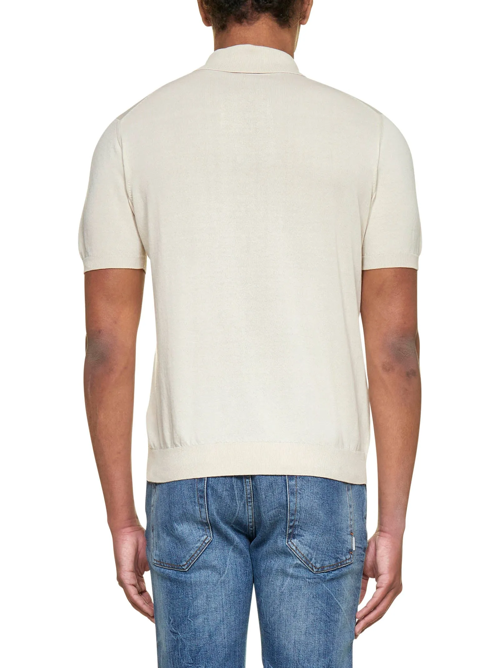 Malo Straight Hem Polo Shirt