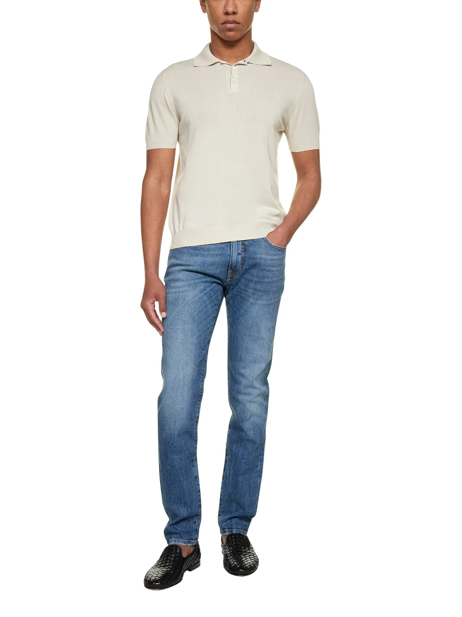 Malo Straight Hem Polo Shirt