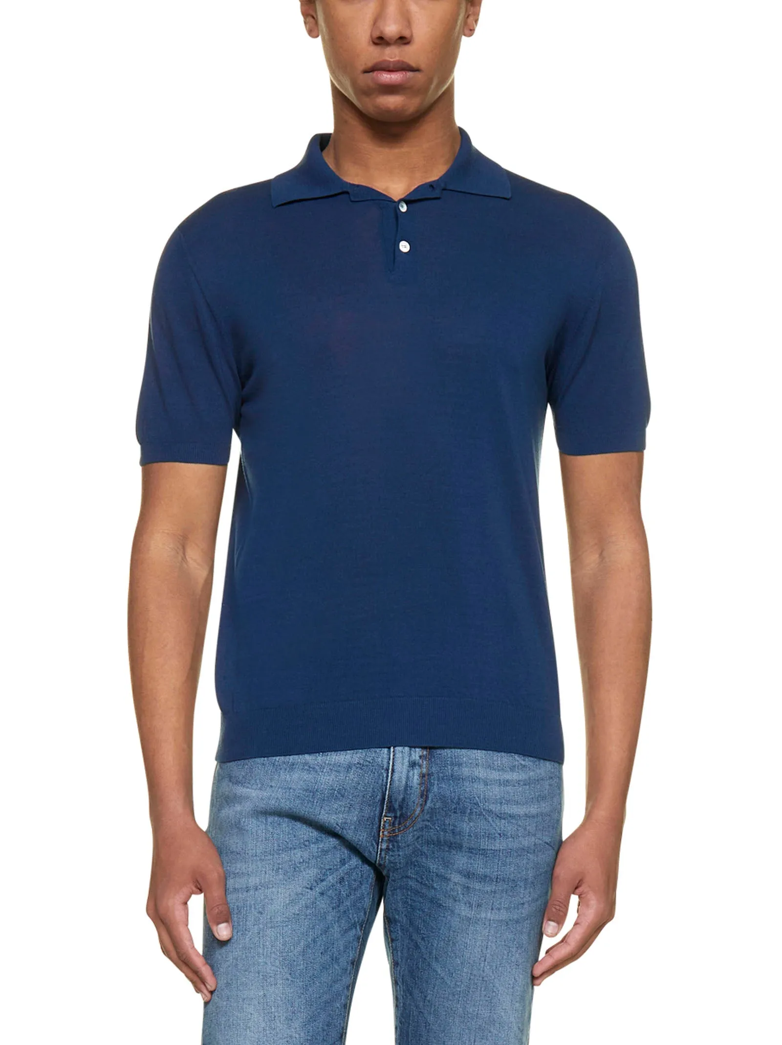 Malo Straight Hem Polo Shirt