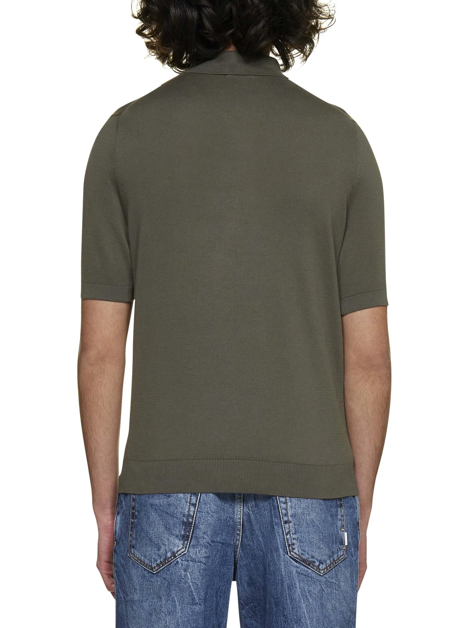 Malo Straight Hem Polo Shirt