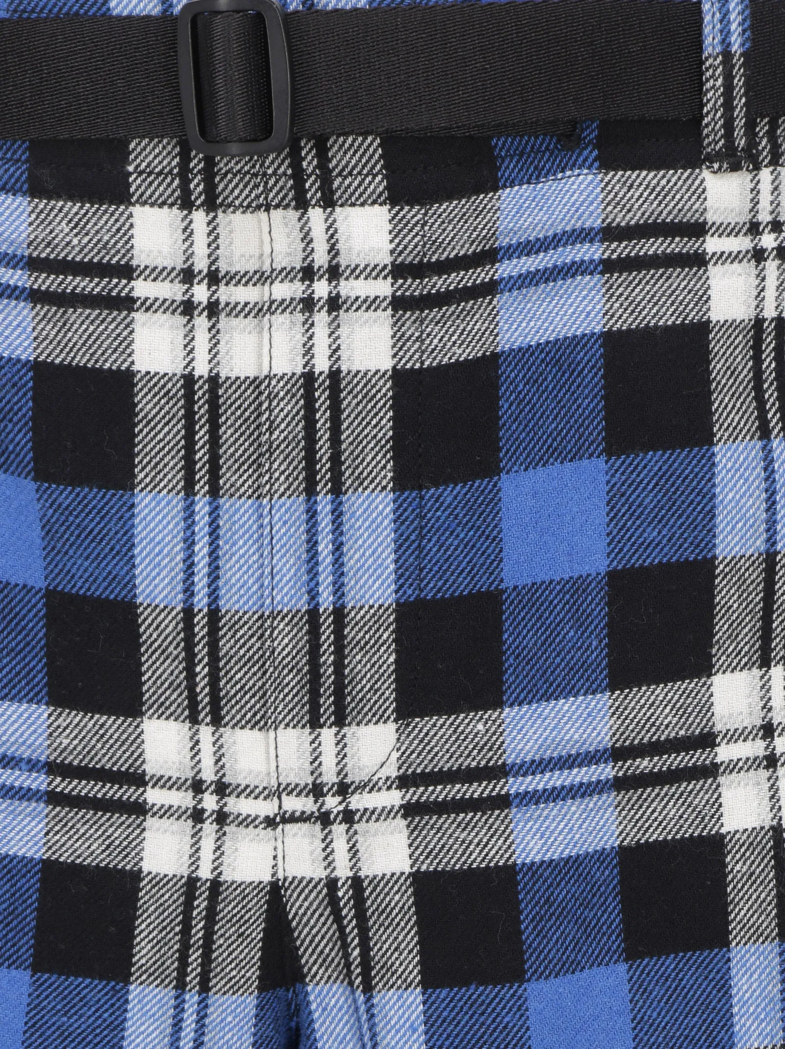 Marcelo Burlon County Of Milan Belted Checked Shorts