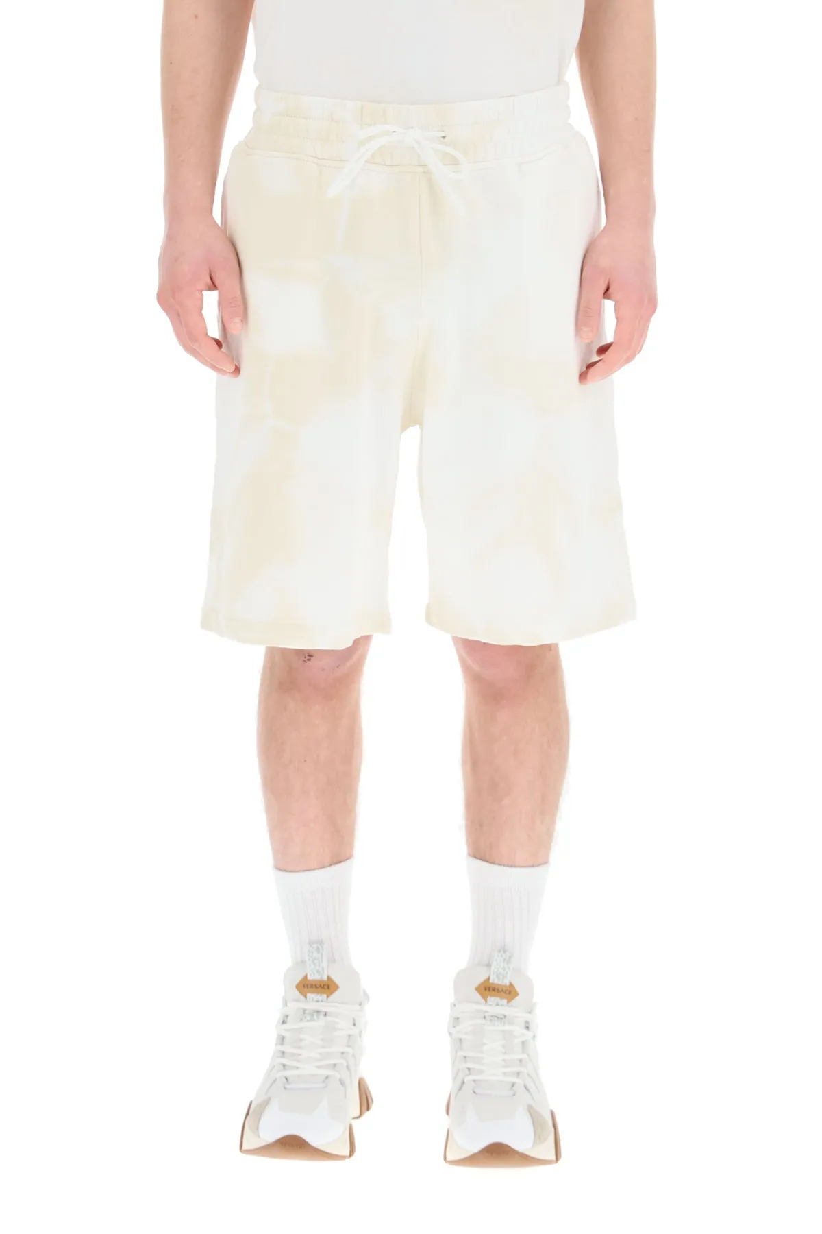 Marcelo Burlon County Of Milan Cross Tie-Dye Sweat Shorts