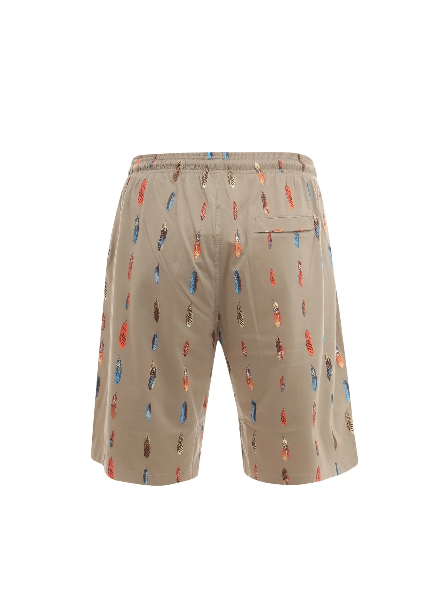Marcelo Burlon County Of Milan Feather Printed Shorts