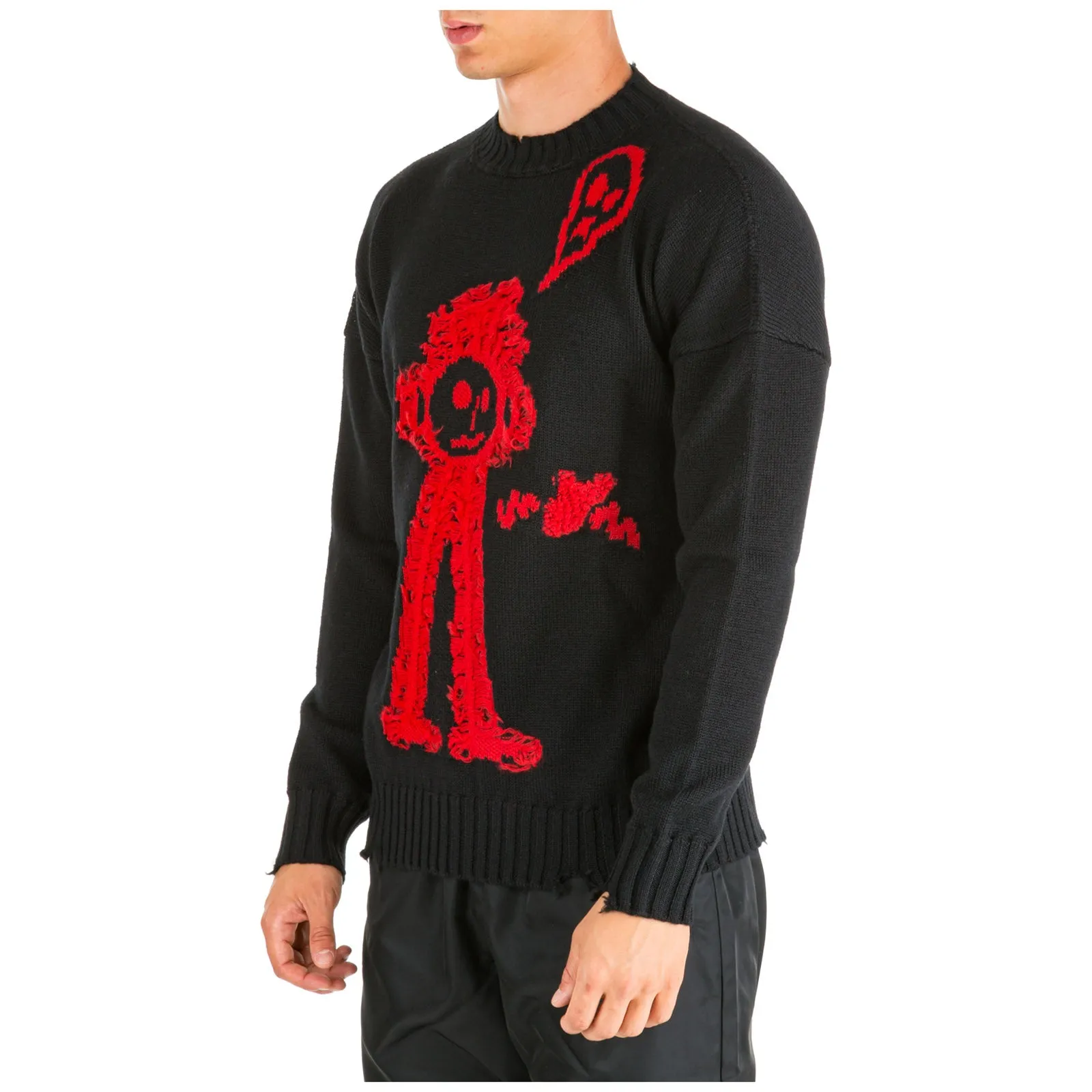 Marcelo Burlon County Of Milan Sketch Motif Sweater