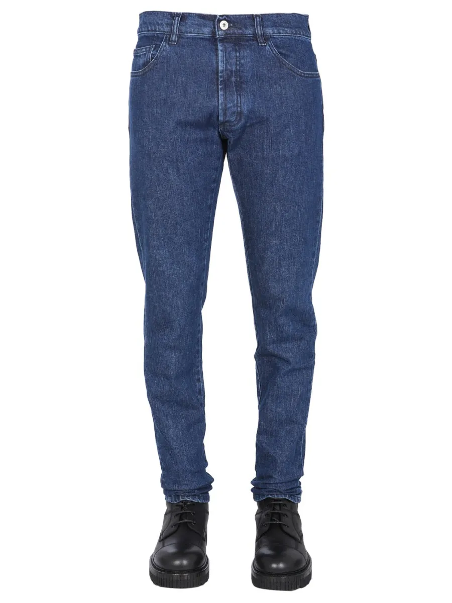 Marcelo Burlon County Of Milan Tempera Cross Jeans