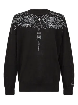 Marcelo Burlon County Of Milan Wings Printed Sweater